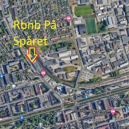 Nr6 Pa Sparet Norrköping Exterior foto